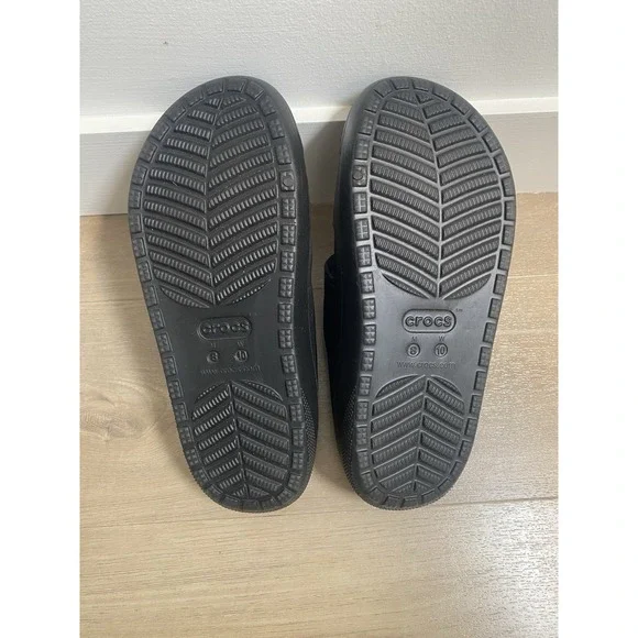 NWT‎ Crocs Unisex Sandals Classic Cozzzy Sandals US Men's 8 Women's 10 - Picture 7 of 8